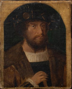 Portrait of a Christian II, King Of Denmark & Norway, 17th Century