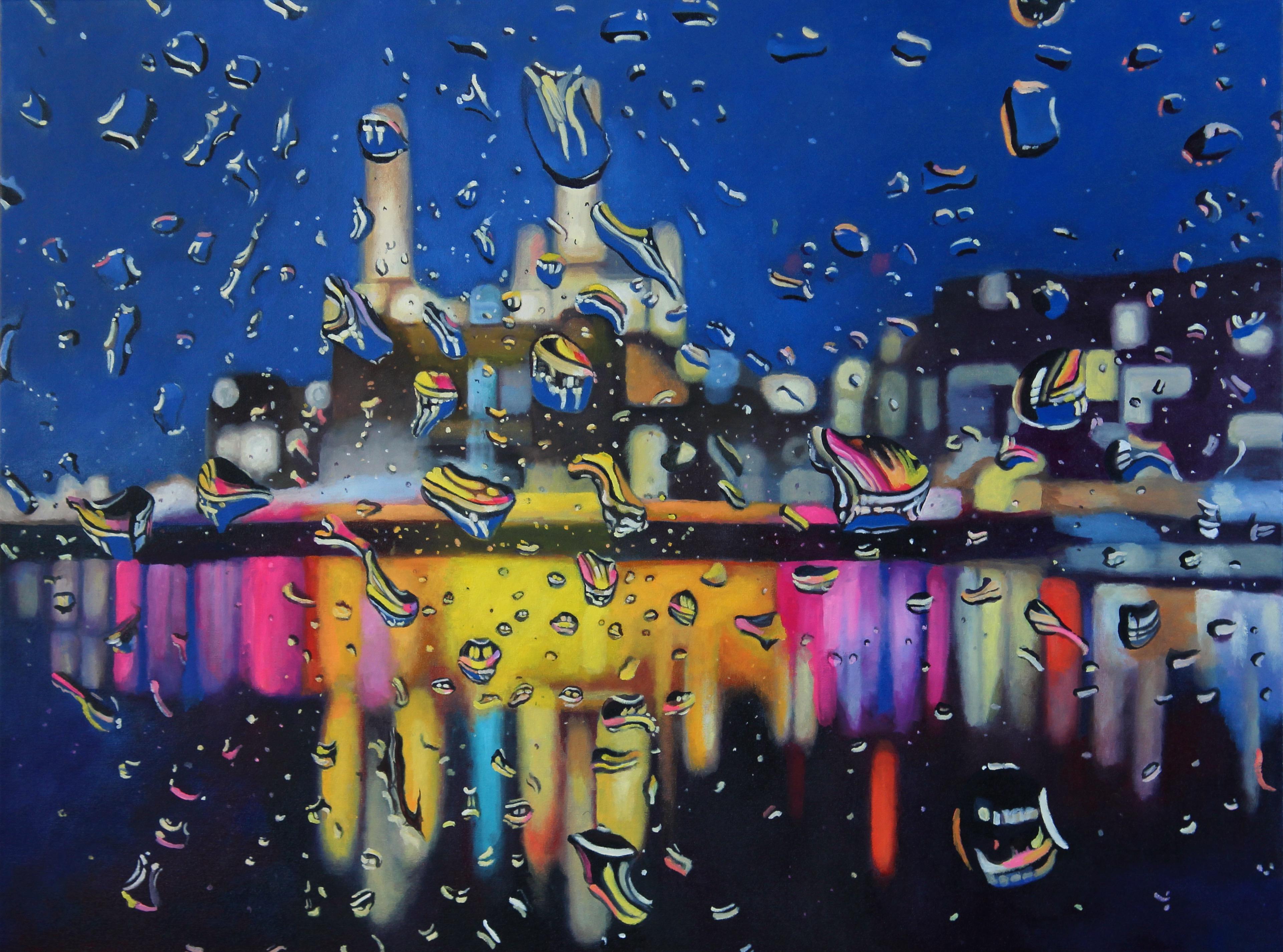 Michael Steinbrick Battersea Rains cityscape realism hyper photo