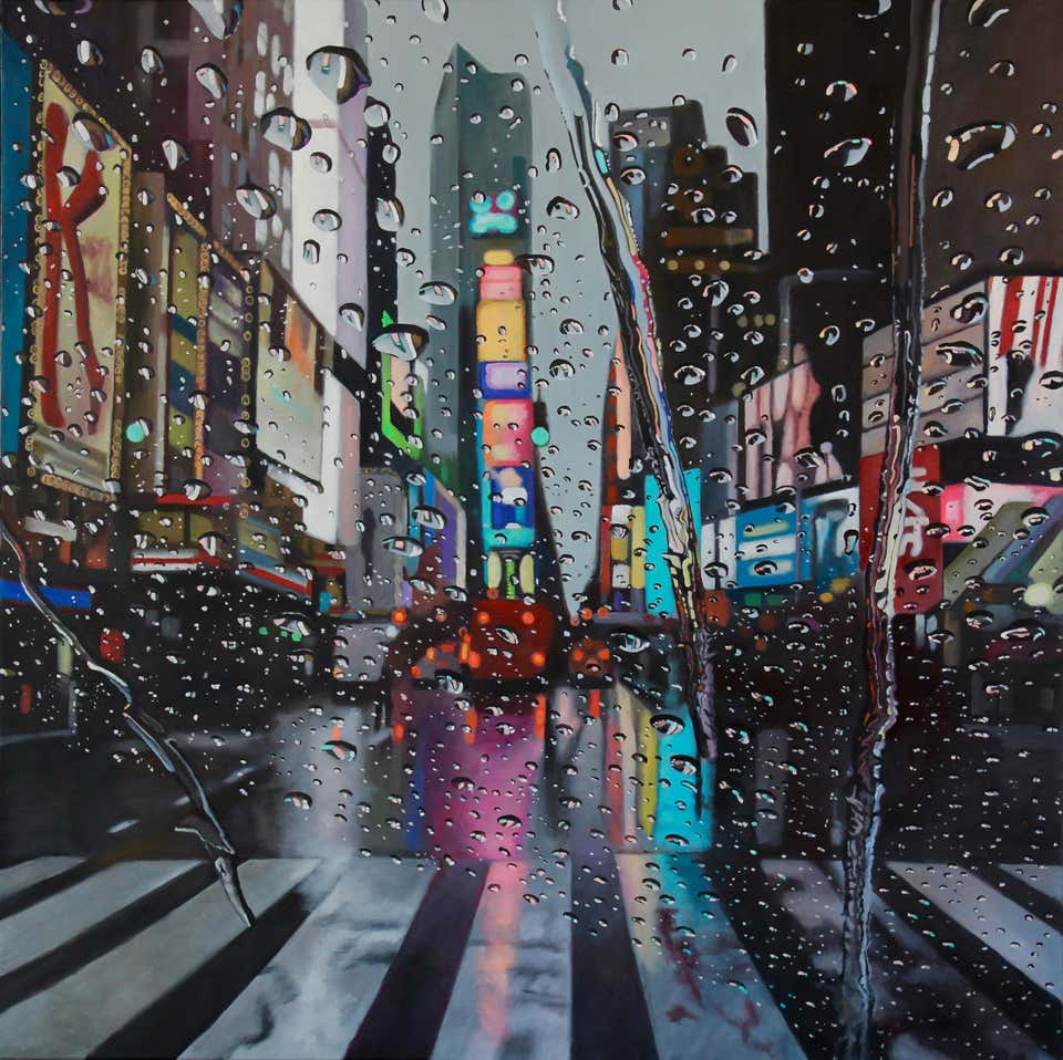 Hyperrealism Reflection Hyperrealism Paint - 37 For Sale on 1stDibs