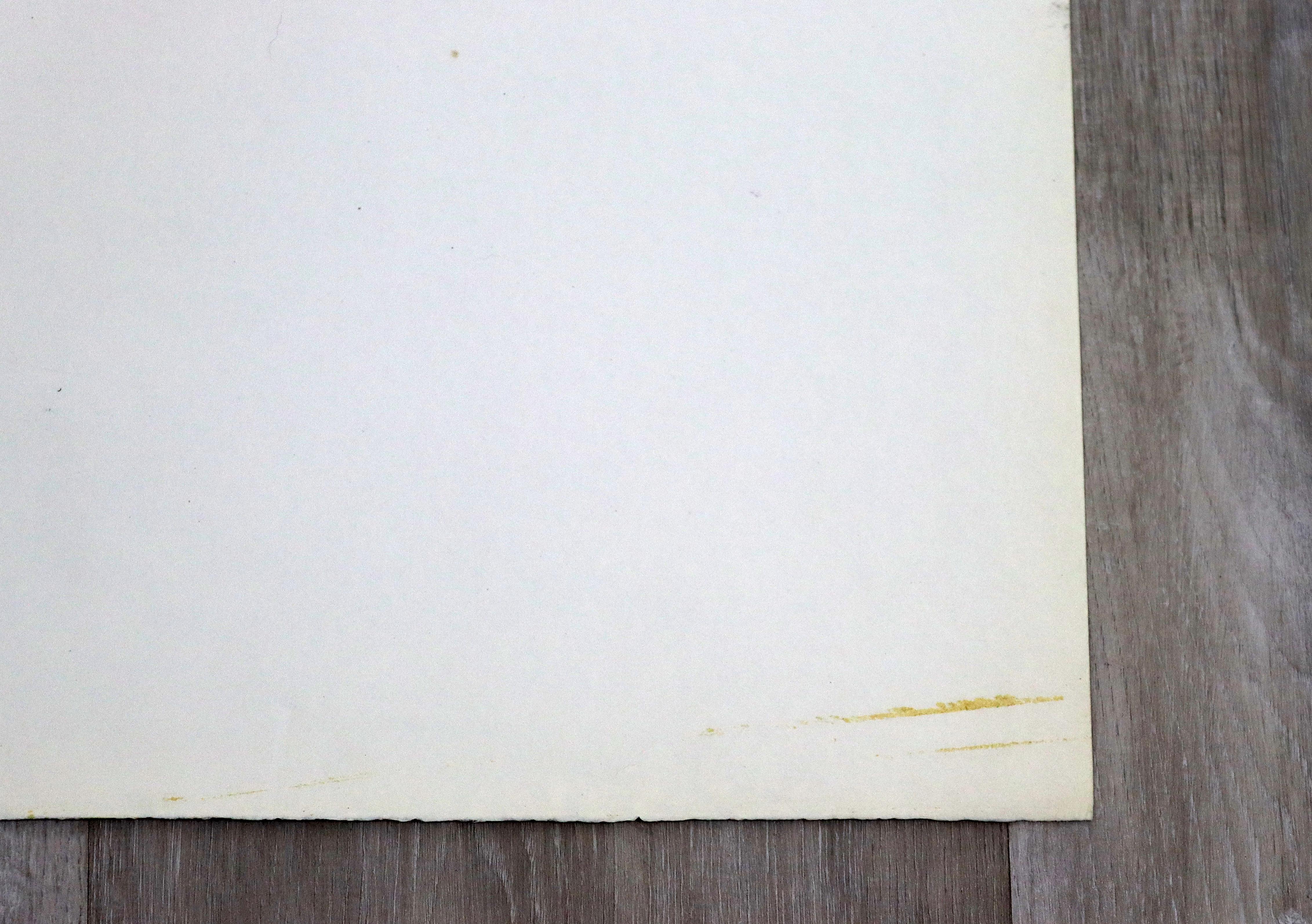 Michael Stokoz Untitled Purple Circles 1969 Modern Serigraph Unframed 1