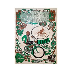 Circa 1970 poster by Sweerts for Motobécane Motoconfort
