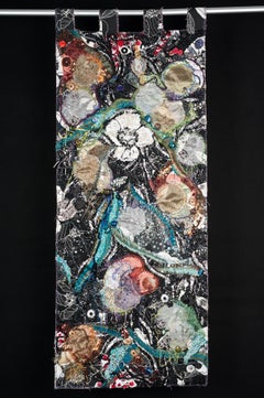 Textile painting: "Swarm"