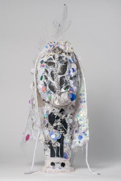 Textile sculpture: "Oracle as witness "