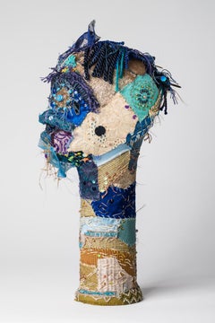 Sculpture textile : "Oracle des marées"