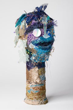Textile sculpture: "Oracle of the tides"