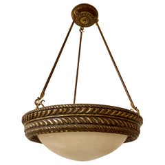 Michael Taylor Alabaster Ceiling Fixture With Stationary Rods #2