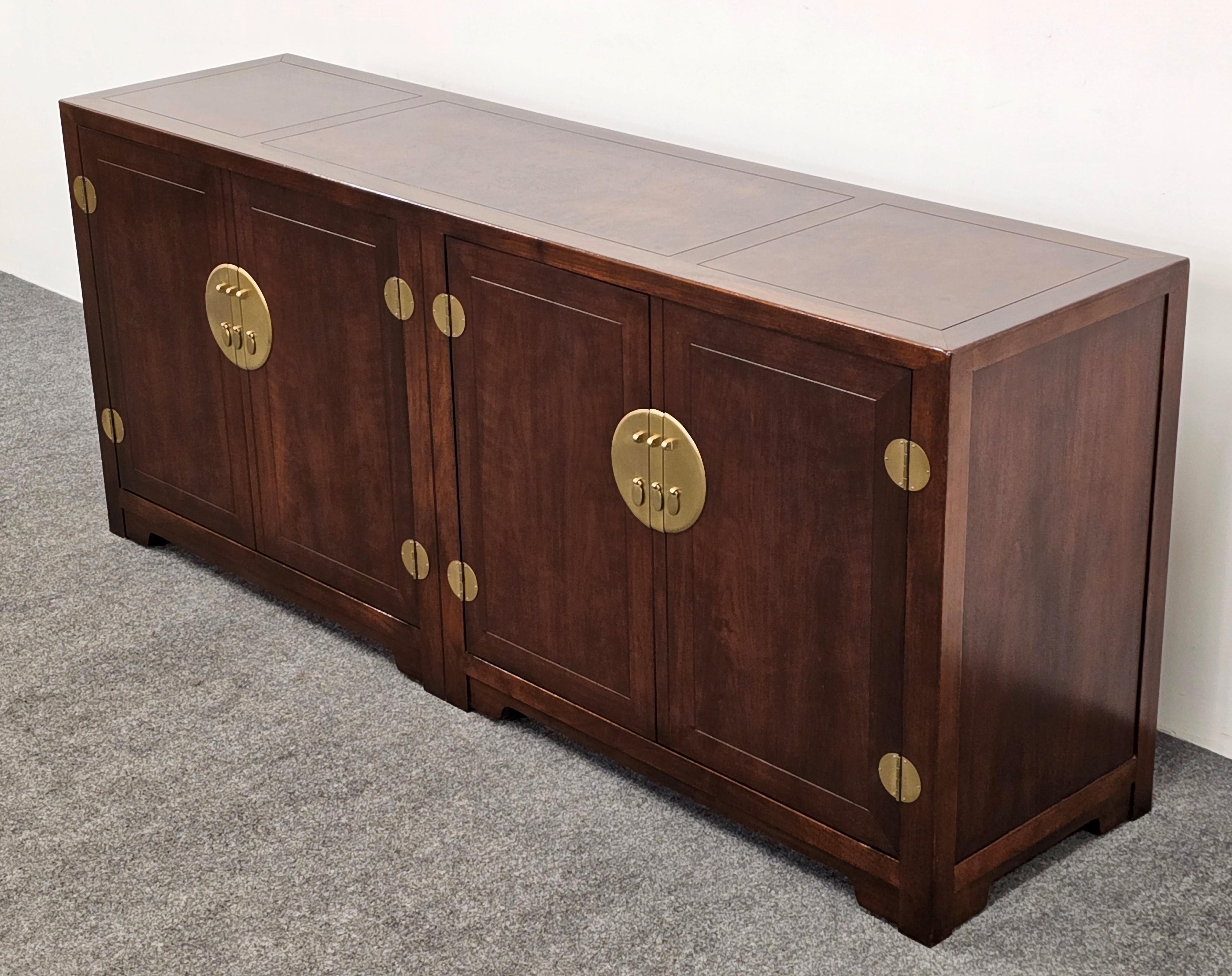 Modern Michael Taylor Asian Credenza by Baker, 20th Century