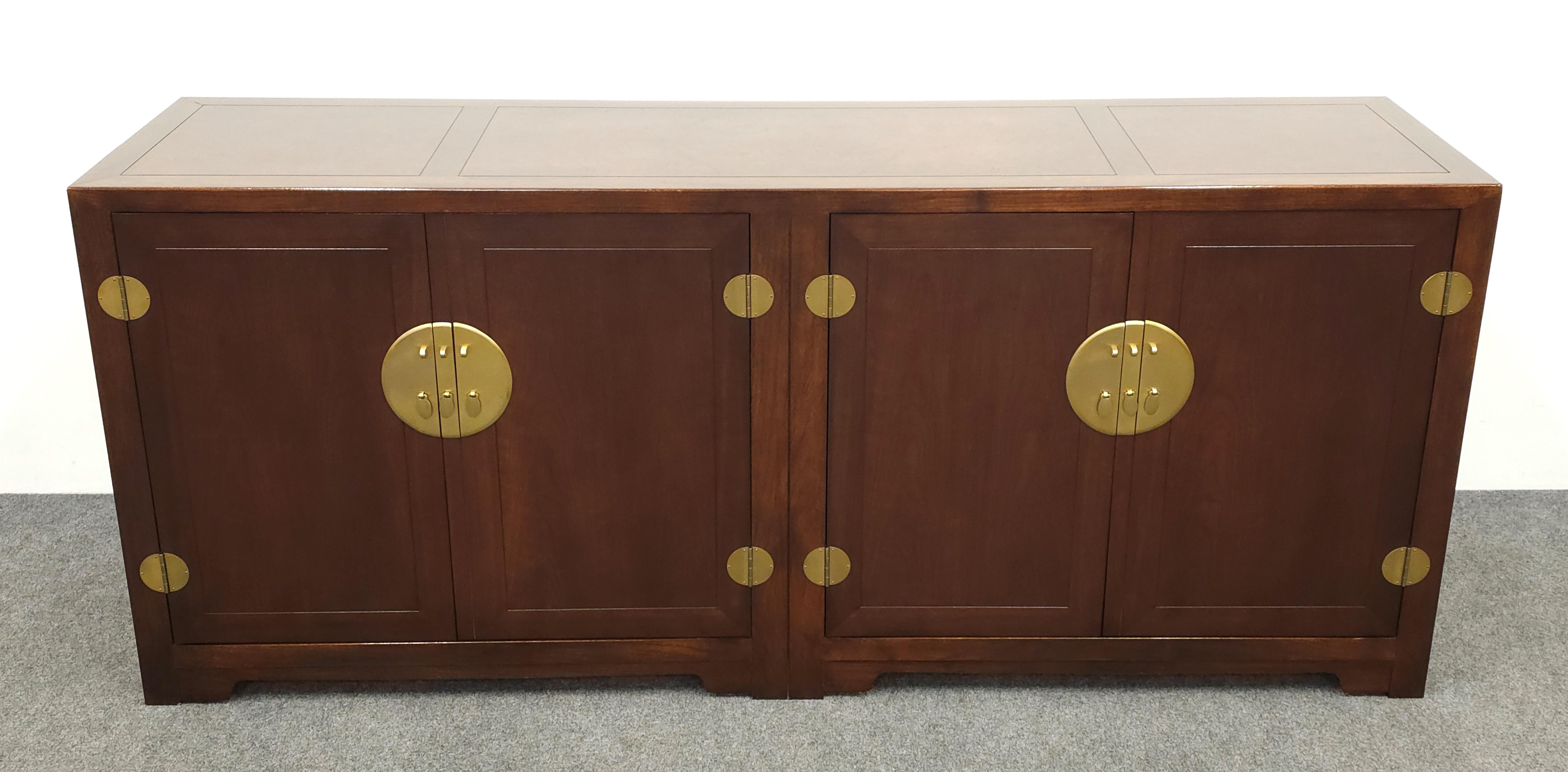 Michael Taylor Asian Credenza by Baker, 20th Century 1