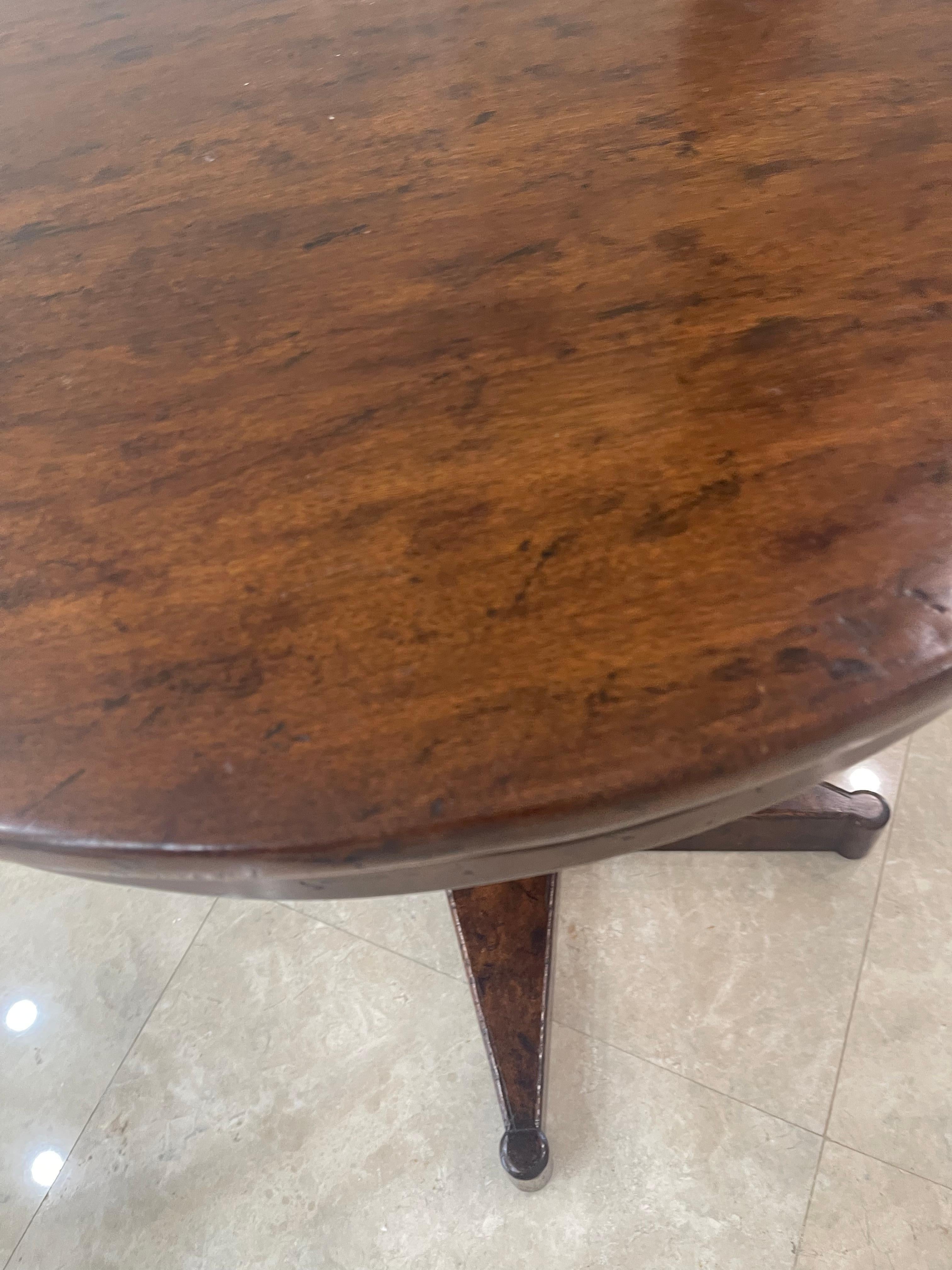 Contemporary Michael Taylor Attributed Center Table For Sale