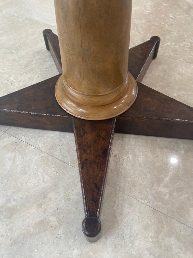Wood Michael Taylor Attributed Center Table For Sale