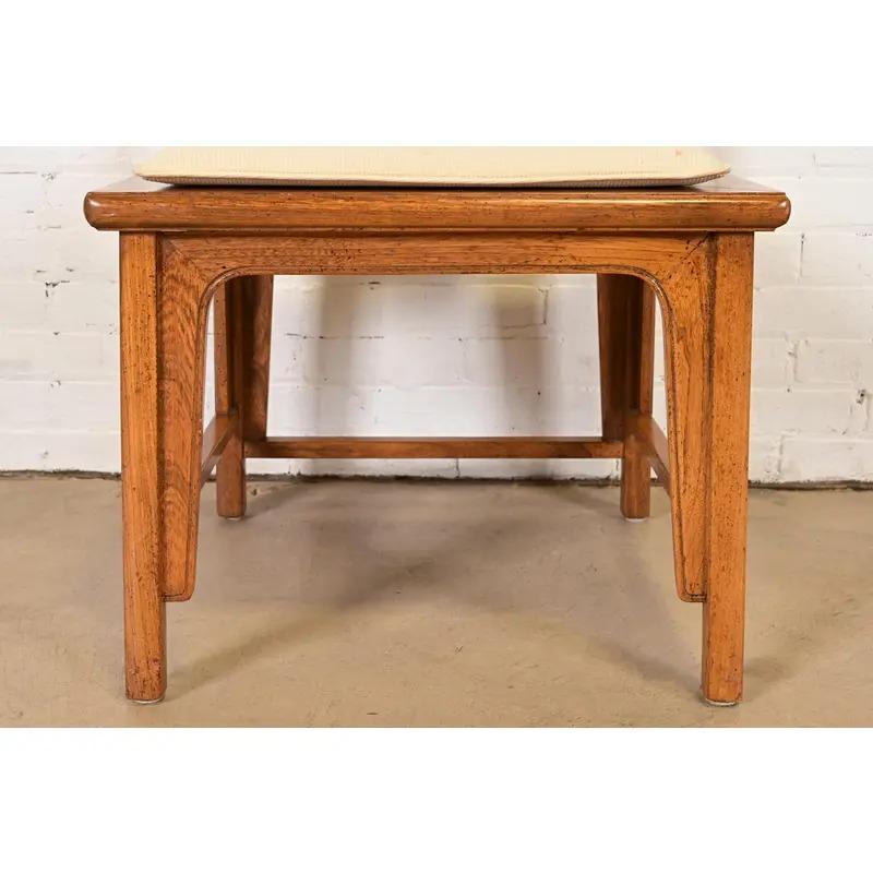 Michael Taylor Baker Furniture Far East Collection Dining Chairs, Set of Four For Sale 2