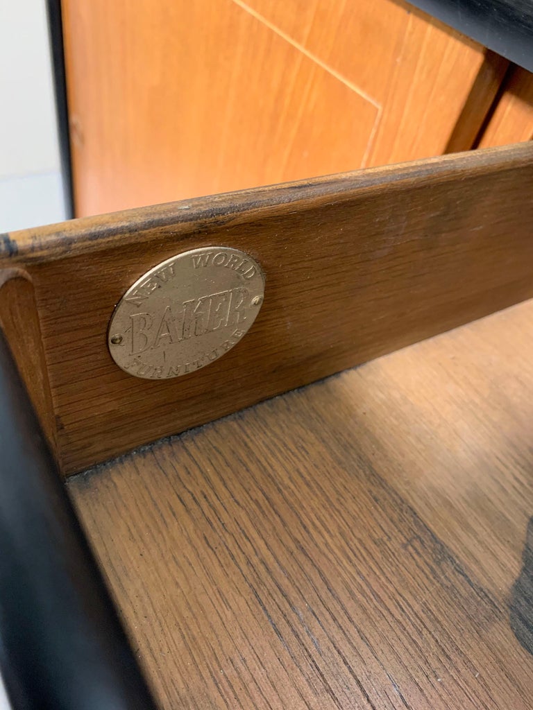 Michael Taylor Baker Furniture New World Collection TwoPiece Credenza at 1stDibs