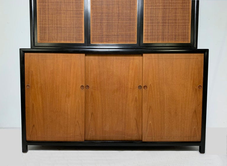 Michael Taylor Baker Furniture New World Collection TwoPiece Credenza at 1stDibs