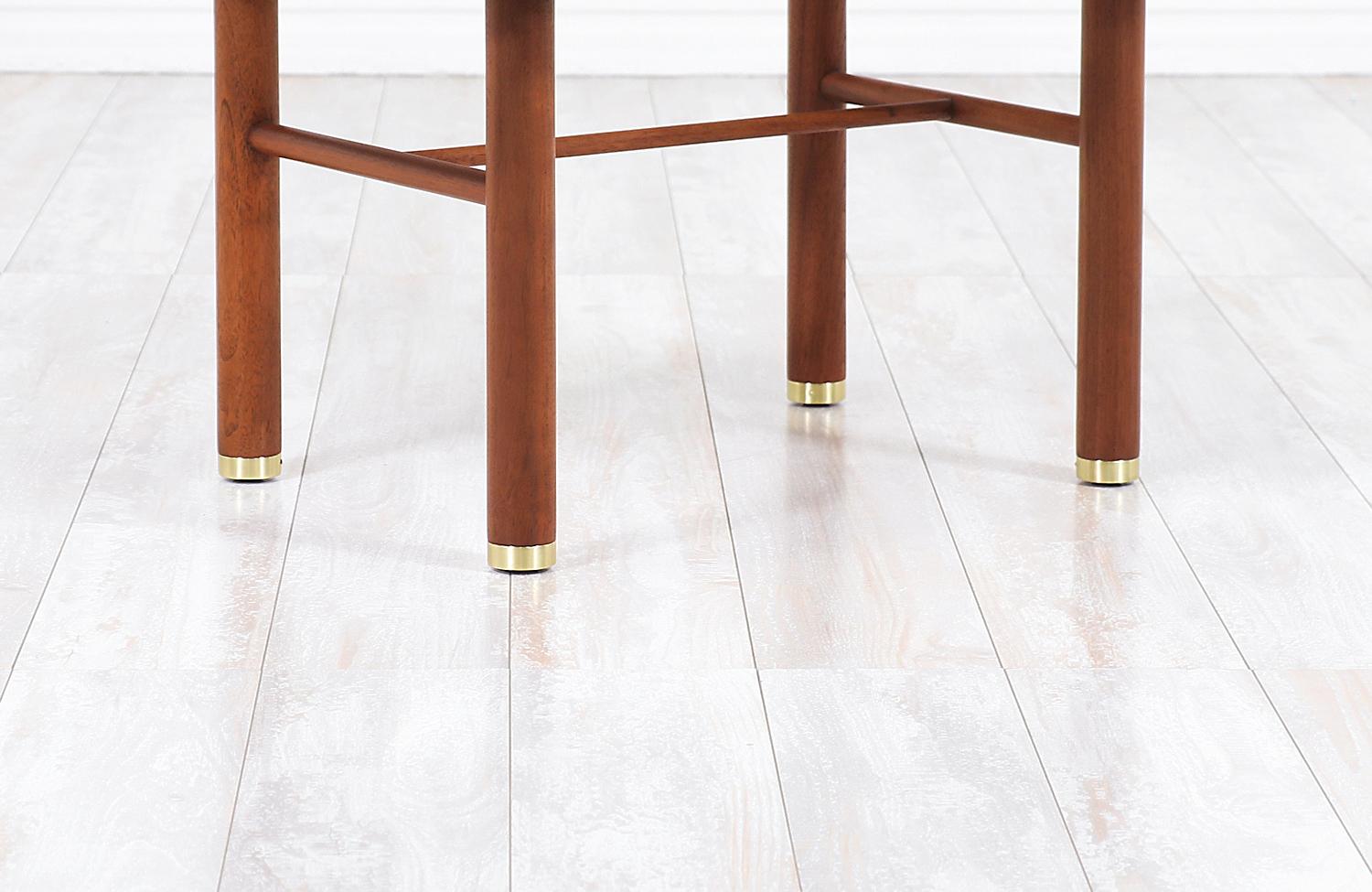 Michael Taylor Cane Stools for Baker Furniture Co. 2