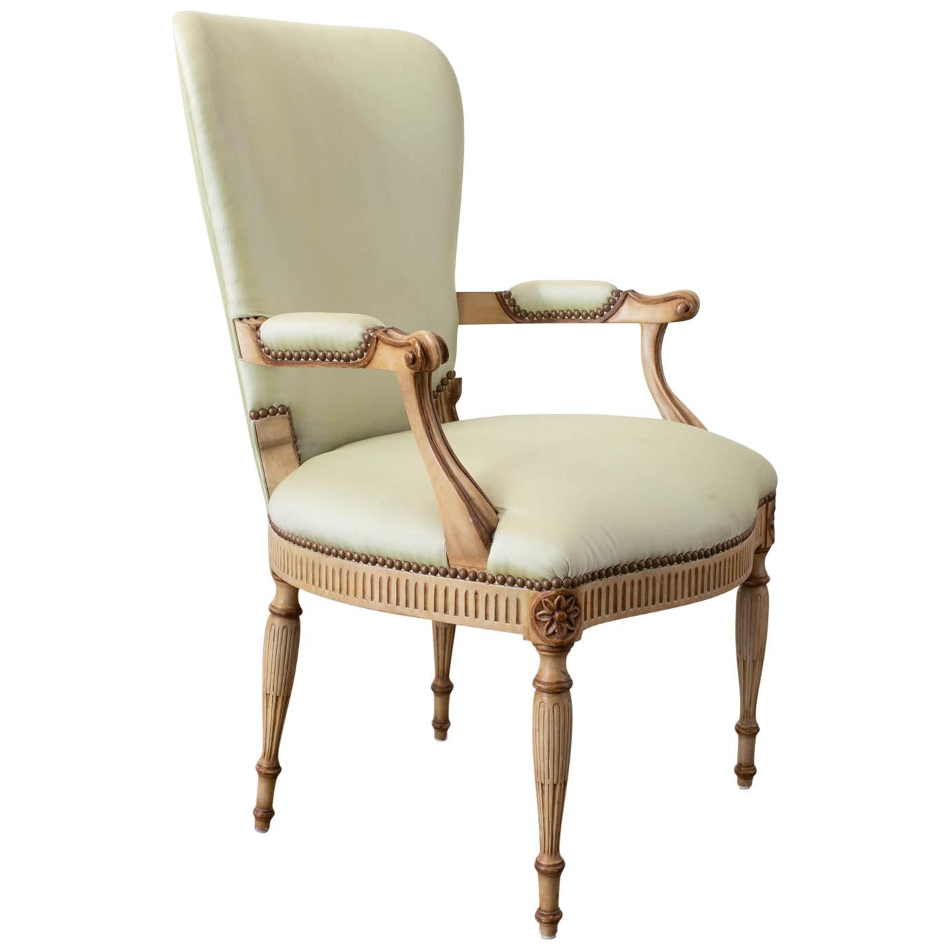 Michael Taylor Design French Style Fauteuil Armchair