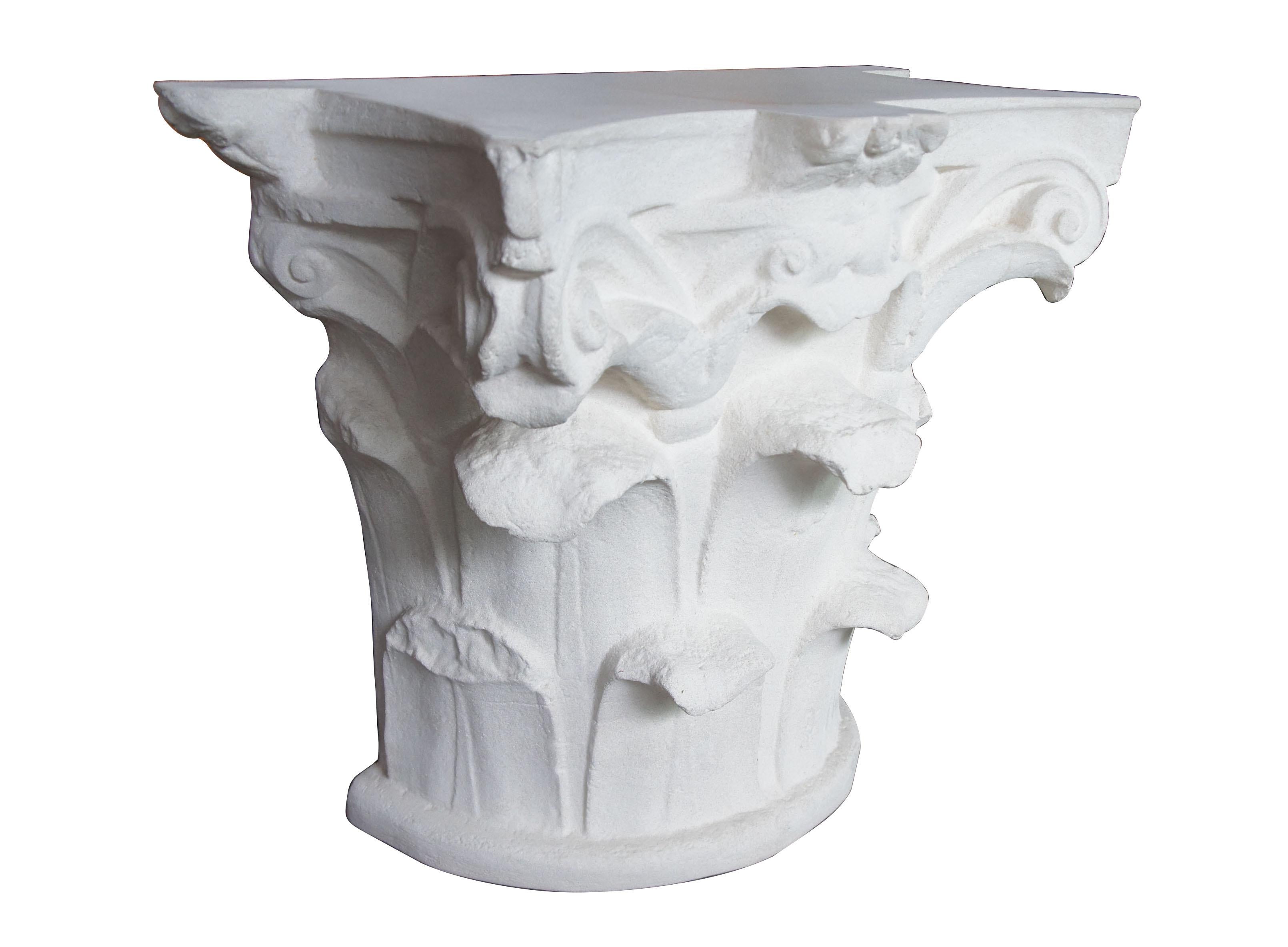 Michael Taylor designs faux stone Spanish capital console entry table MTD-2014

Michael Taylor designs
Spanish capital console
White stone finish

Michael Taylor Designs faux stone furniture is cast from various mixtures which are specially