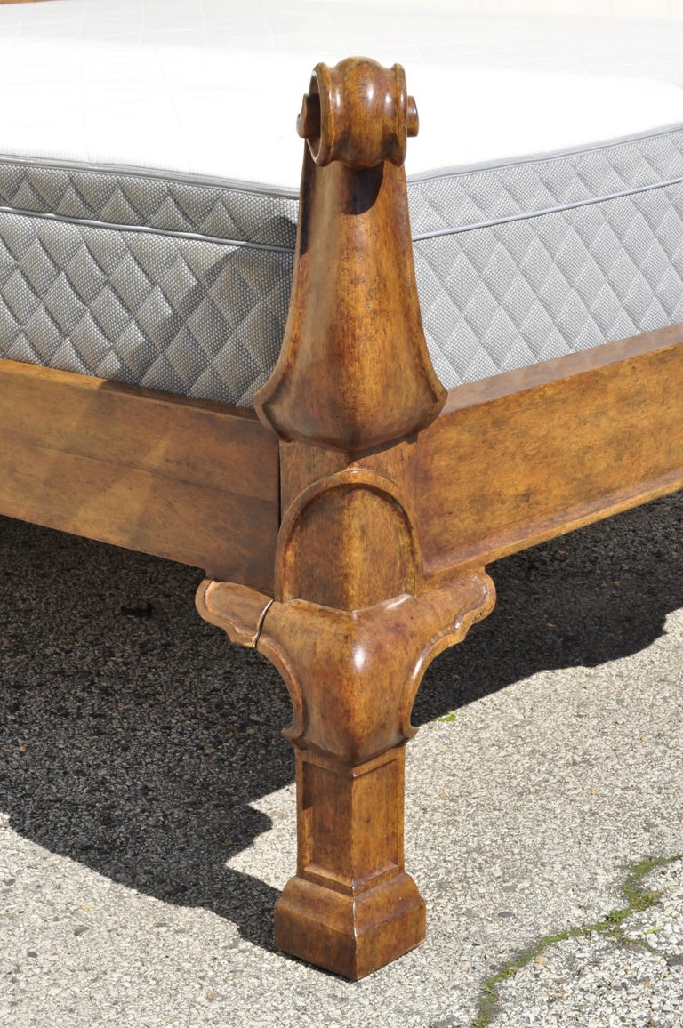 Michael Taylor Designs Italian Bed King Size Wood Bed Frame
