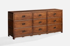 Michael Taylor, commode, acajou, États-Unis, années 1960