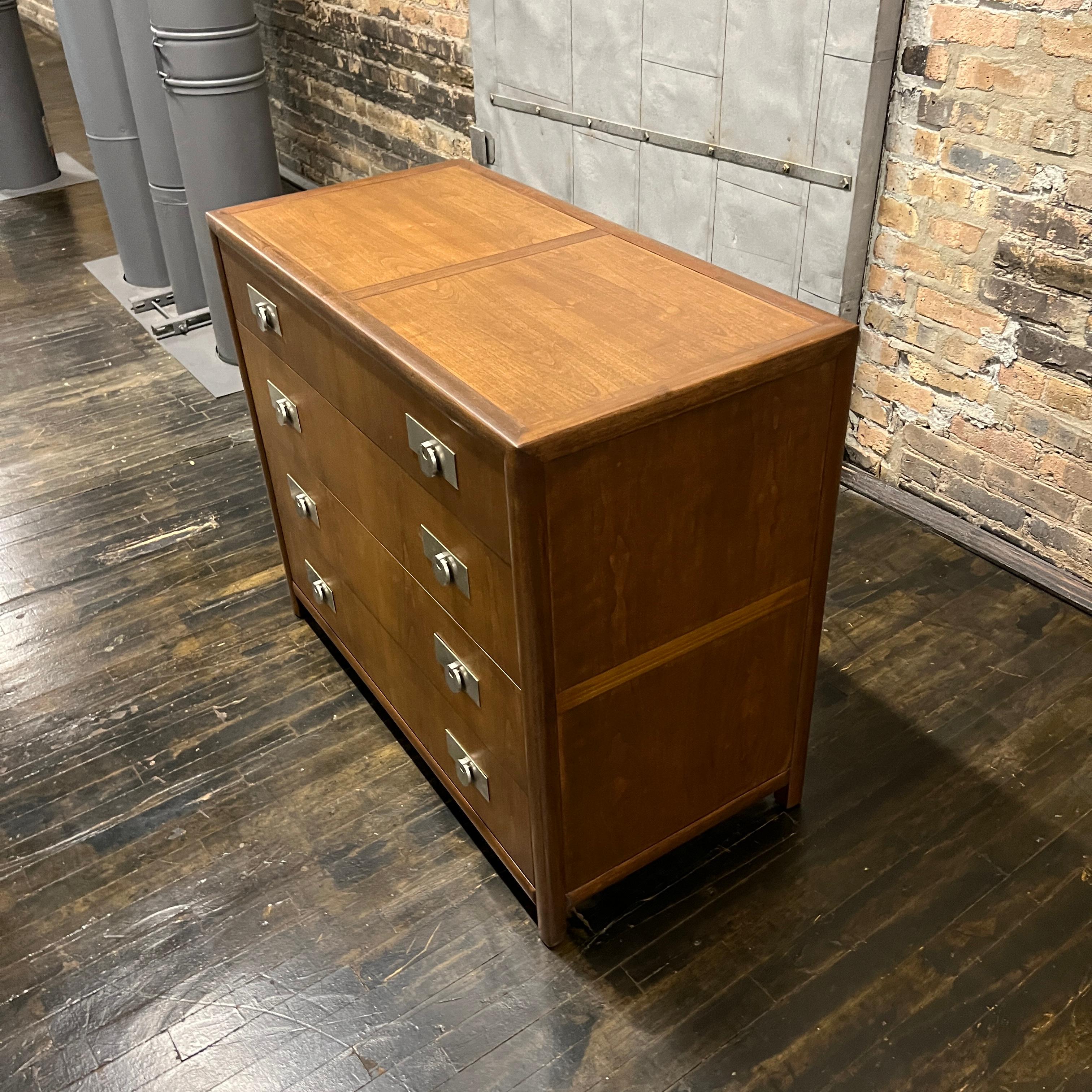 Michael Taylor for Baker Chest of Drawers Dresser from the New World Collection In Good Condition In Chicago, IL