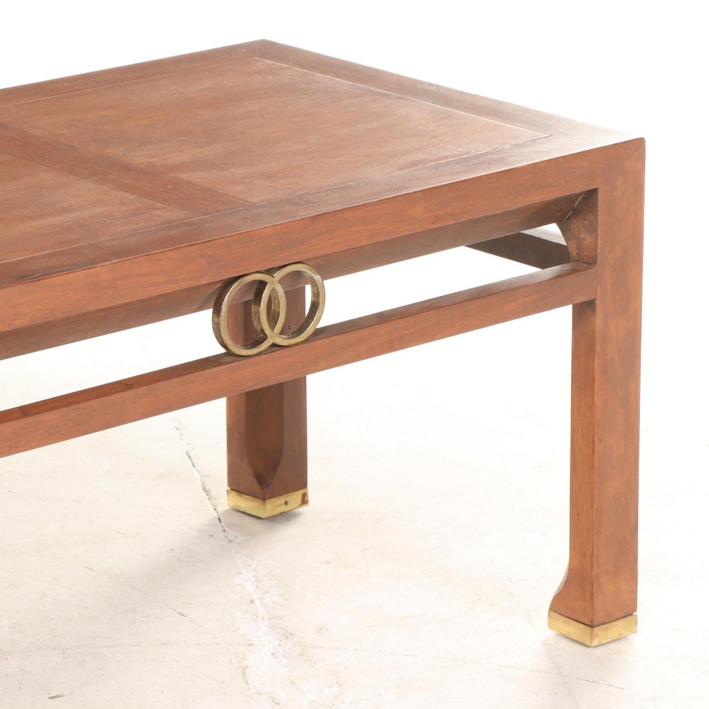 American Michael Taylor for Baker Coffee Table, Far East Collection For Sale