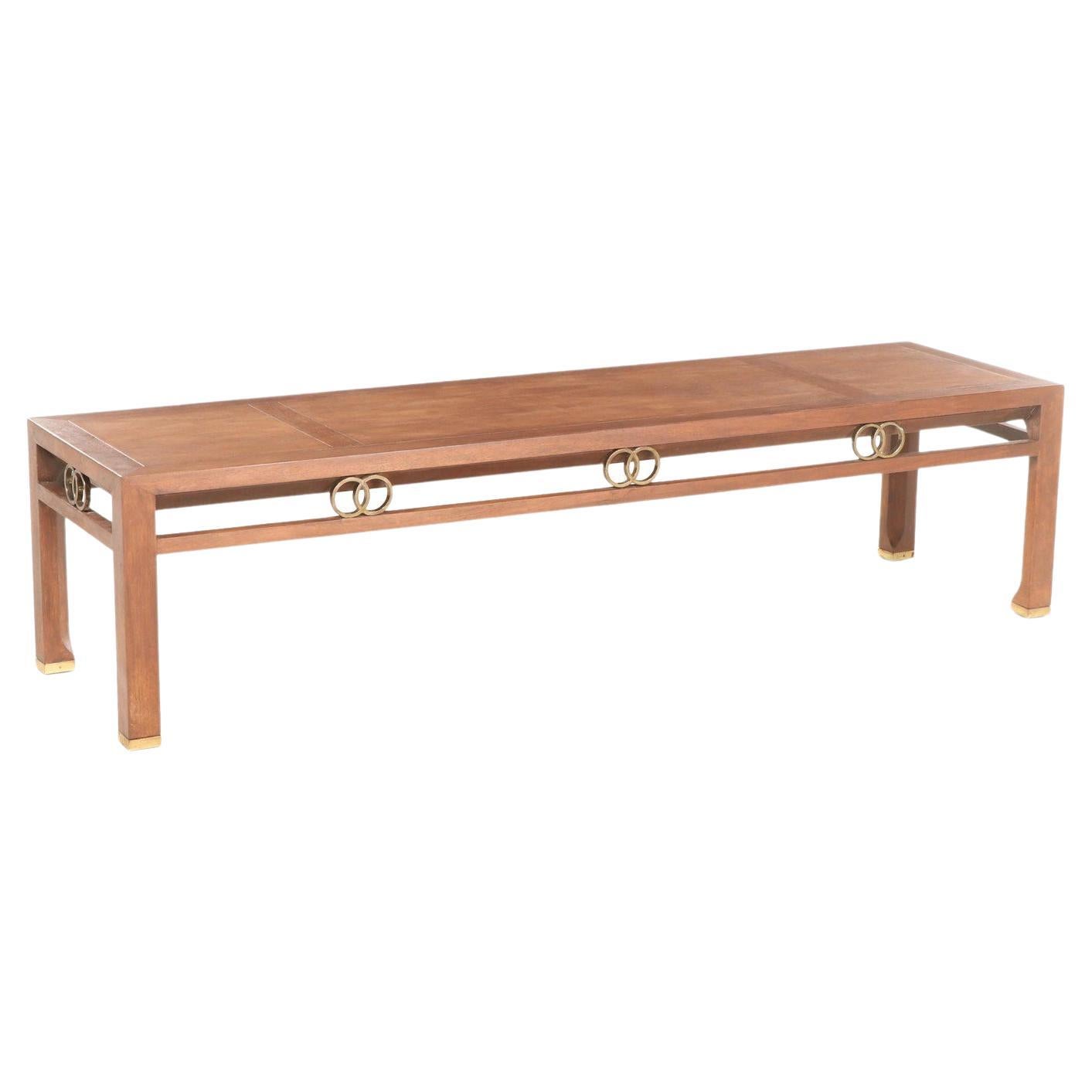 Michael Taylor for Baker Coffee Table, Far East Collection