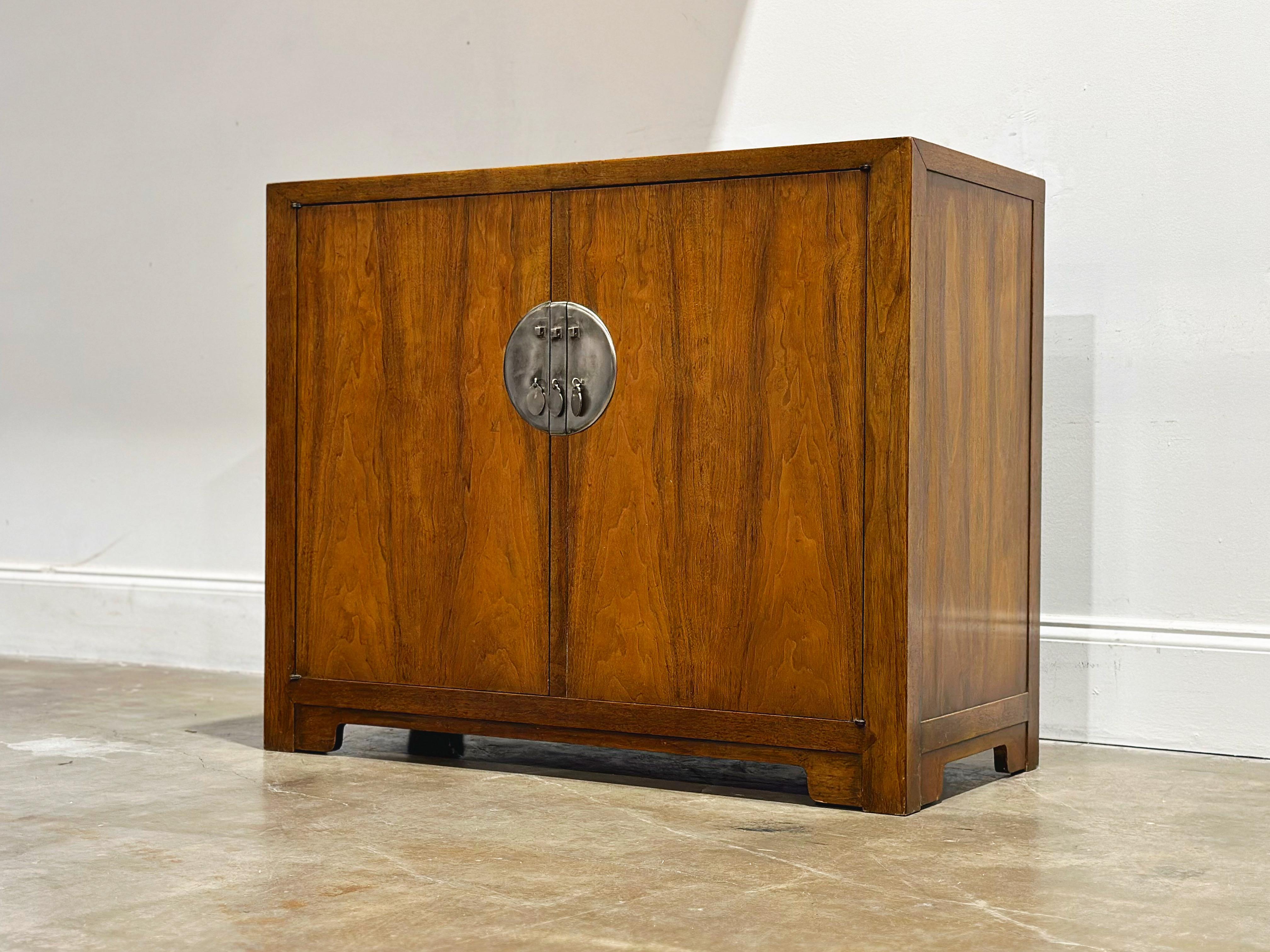 Mid-Century Modern Michael Taylor for Baker - Credenza Cabinet - Far East Collection - Walnut