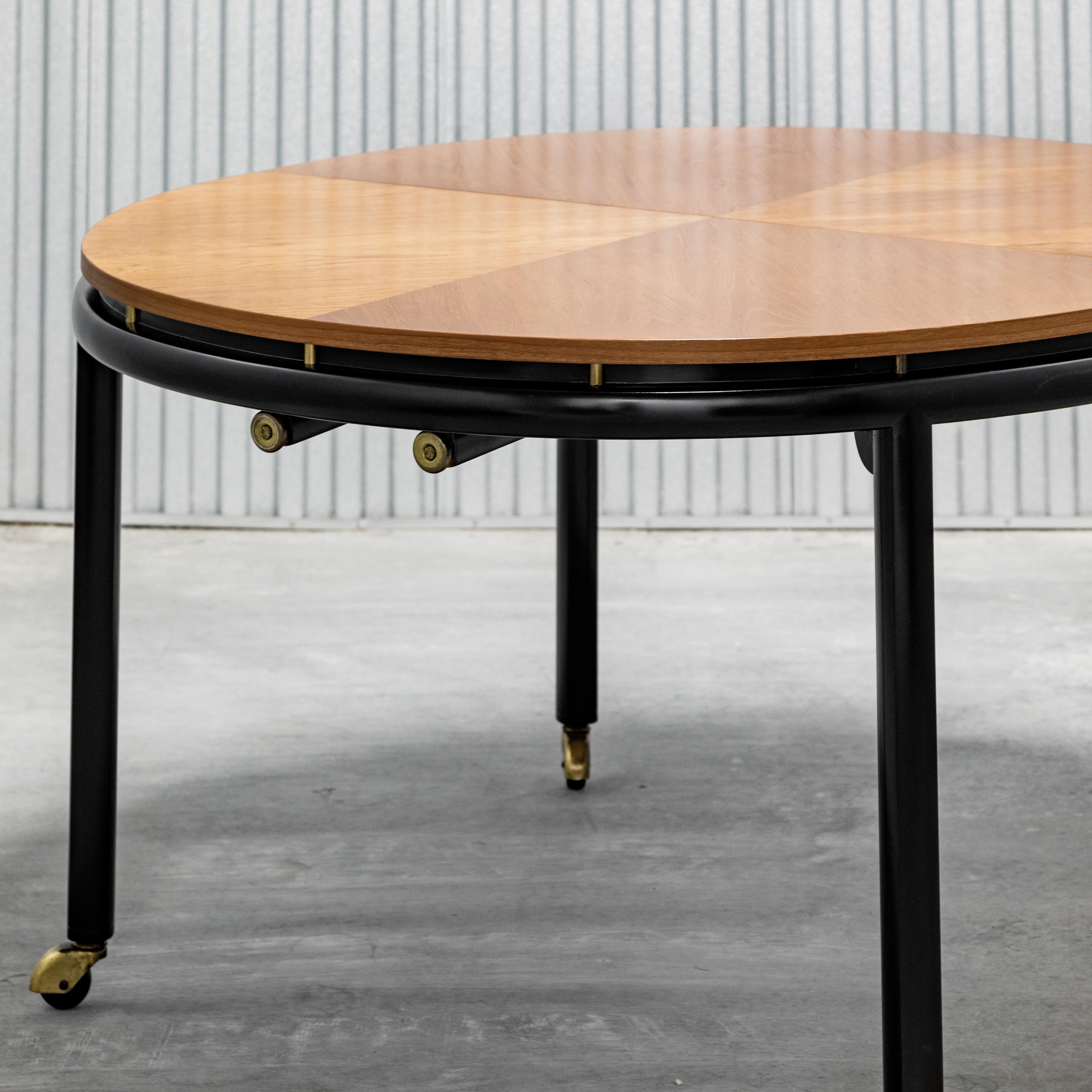 American Michael Taylor for Baker  Elliptical Extension Dining Table For Sale