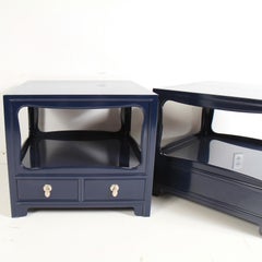 Michael Taylor for Baker Far East Collection End Tables