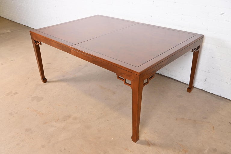 Michael Taylor for Baker Far East Collection Walnut and Burl Wood