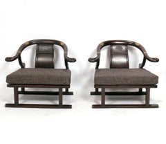 Michael Taylor for Baker Far East Lounge Chairs