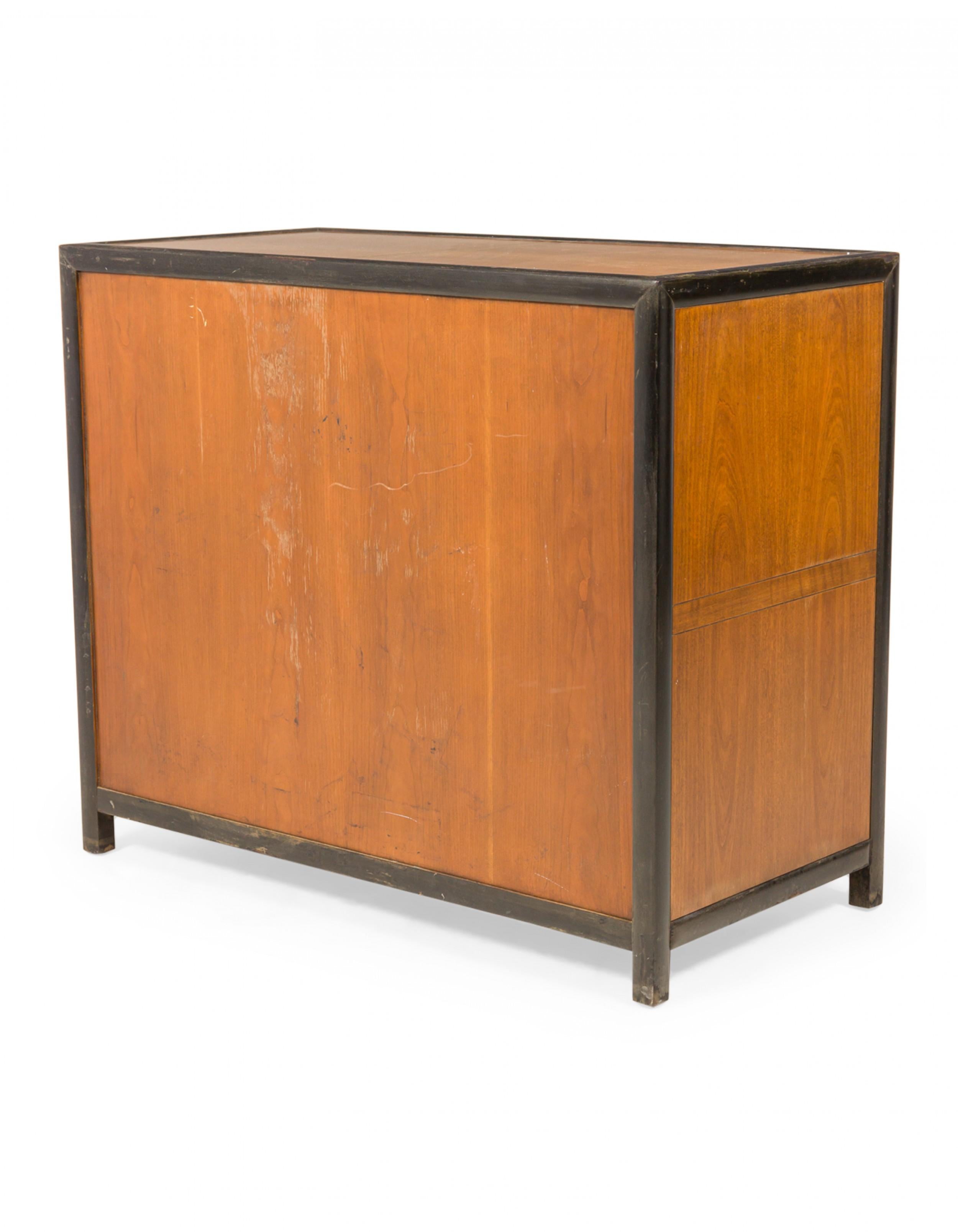 20th Century Michael Taylor for Baker Furniture Co. 'New World Group' Four Drawer Commode For Sale