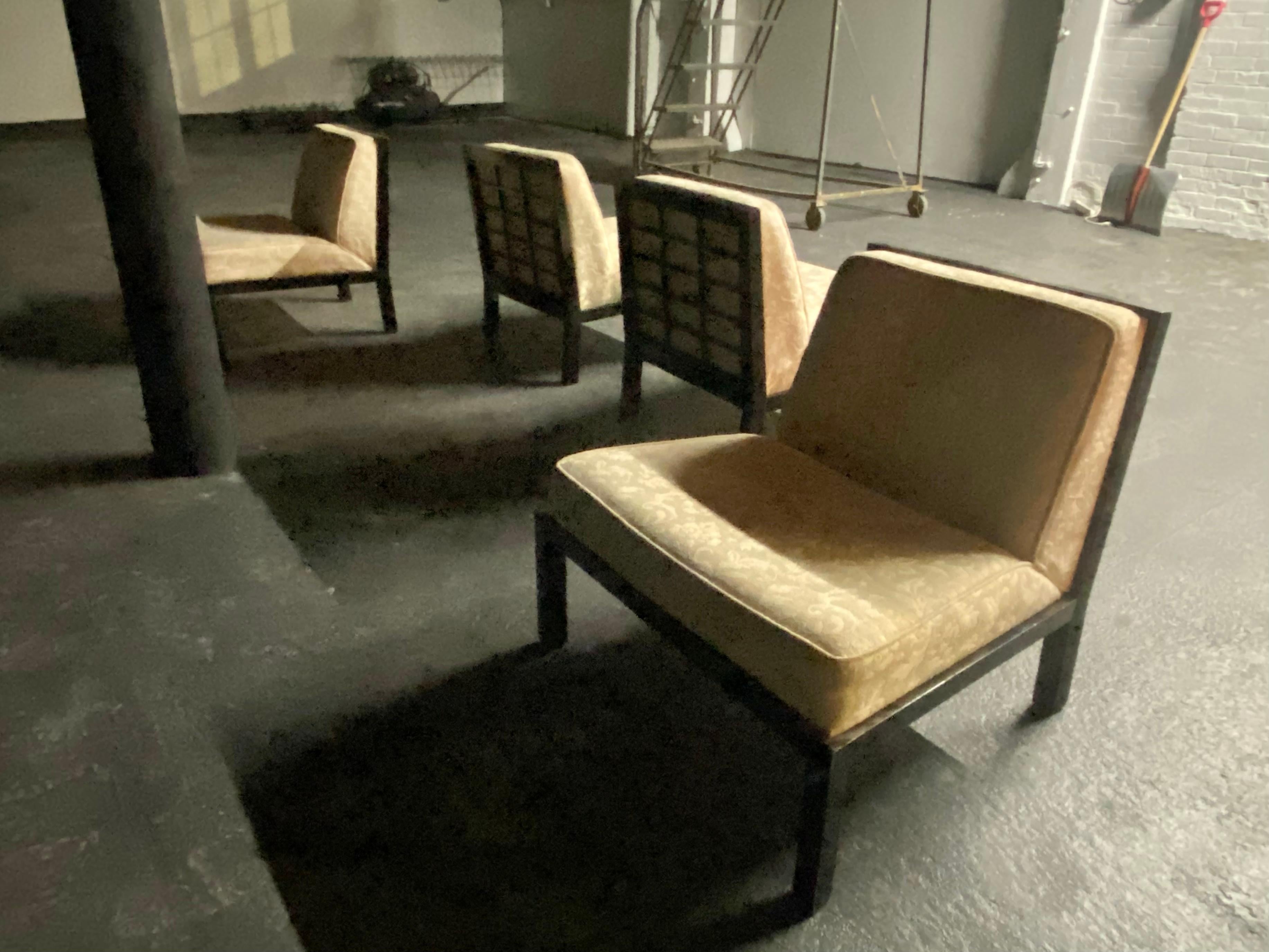  Michael Taylor pour Baker Furniture Co. Slipper Chairs, Classic Modern Designs en vente 1