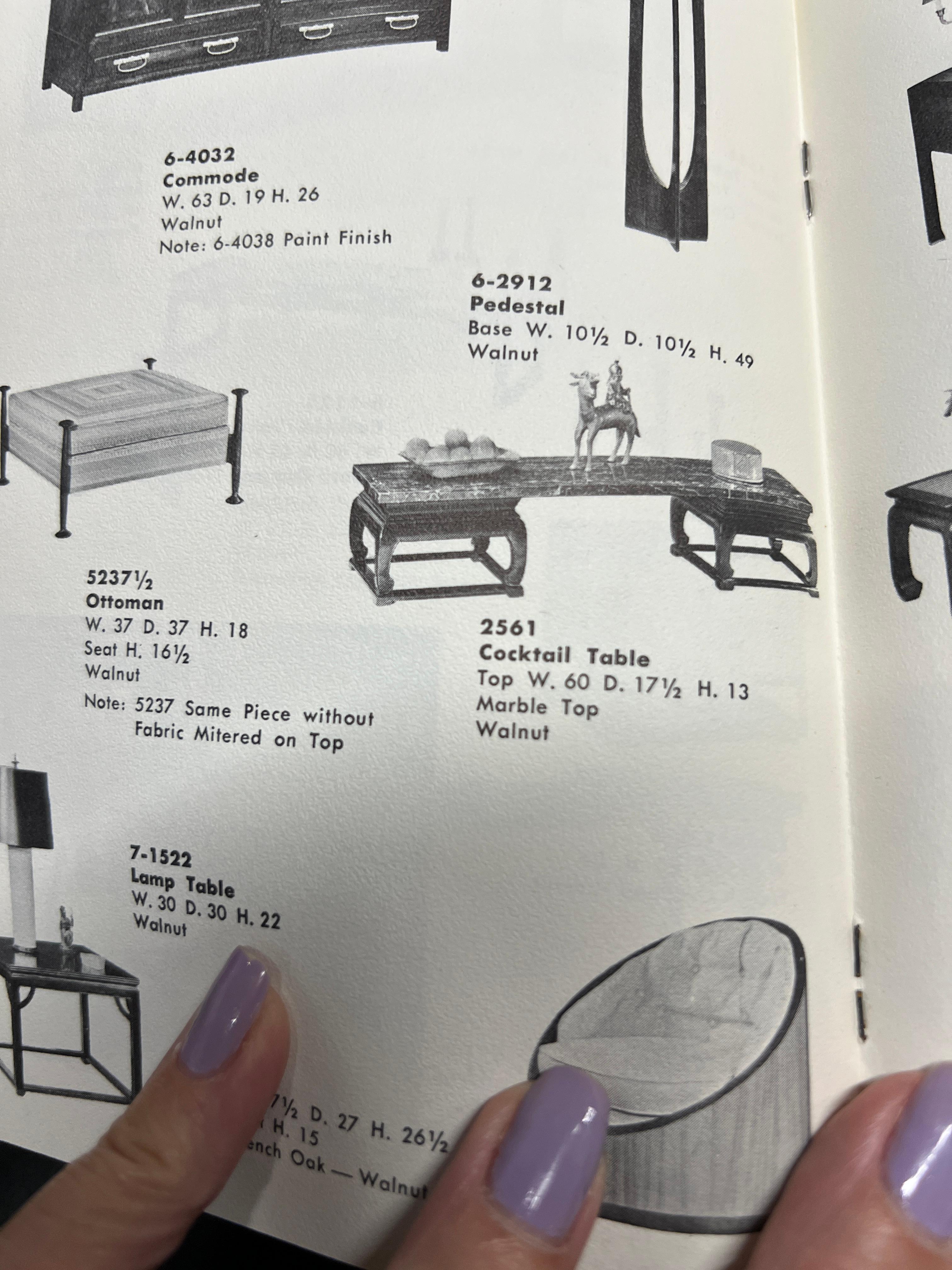 Michael Taylor for Baker Furniture Coffee Table from The Far East Collection 5