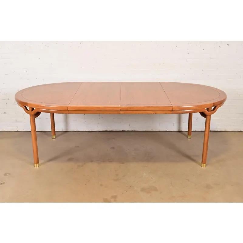An exceptional mid-century modern Hollywood Regency Chinoiserie extension dining table

By Michael Taylor for Baker Furniture, 