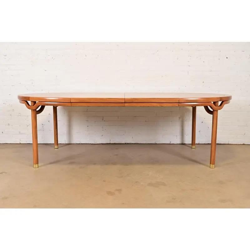 Mid-Century Modern Michael Taylor for Baker Furniture Far East Collection Dining Table, Circa 1960s For Sale