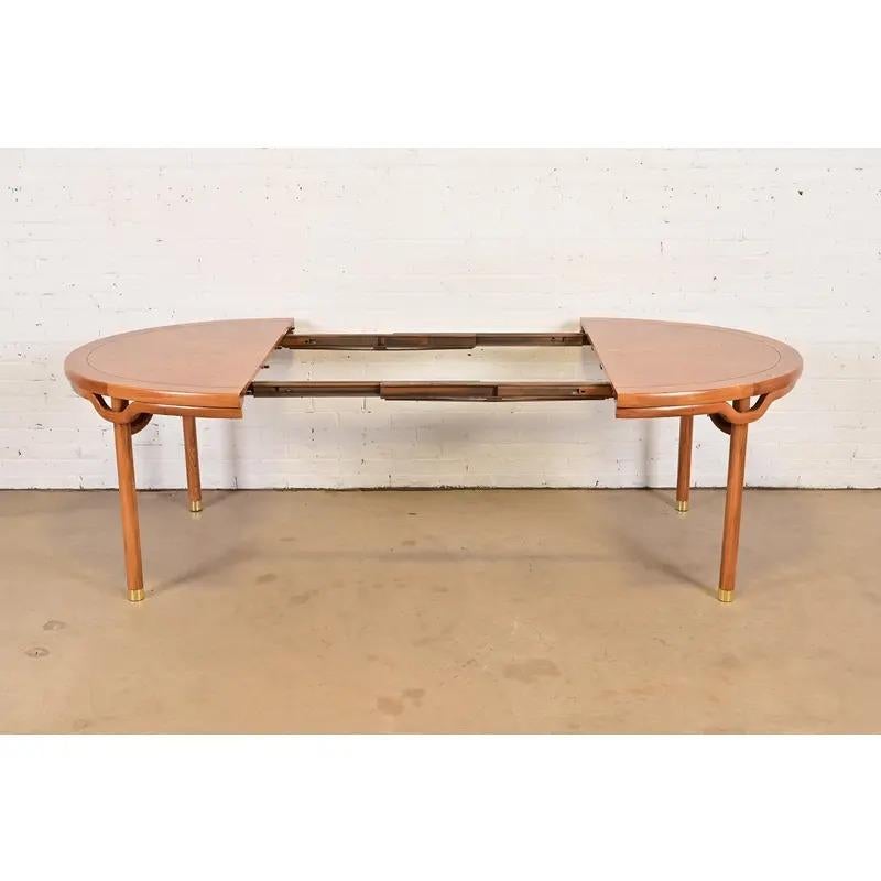 Michael Taylor for Baker Furniture Far East Collection Dining Table, Circa 1960s For Sale 1