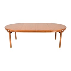 Michael Taylor para Baker Furniture Far East Collection Mesa de comedor, Circa 1960s