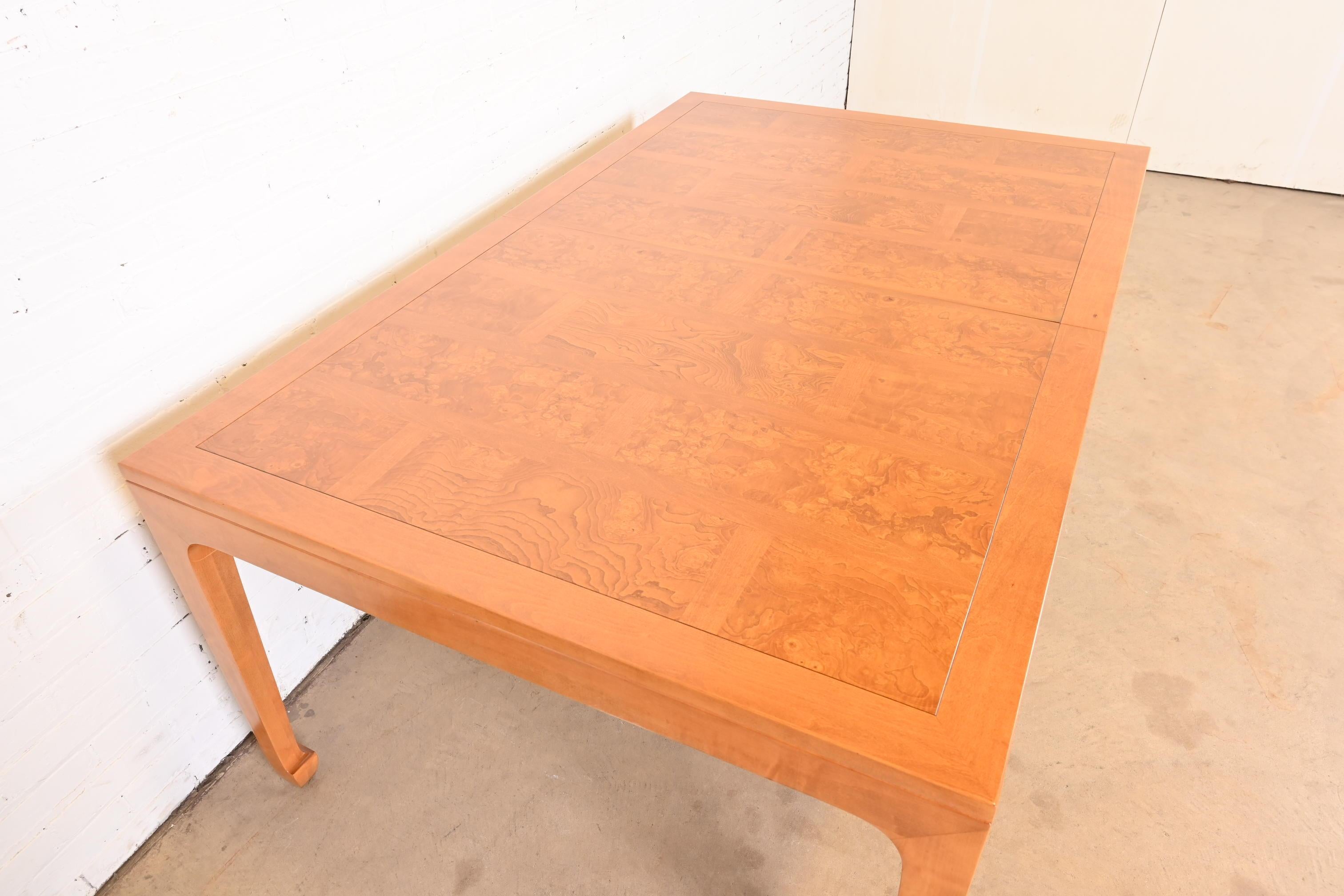 Michael Taylor for Baker Furniture Far East Collection Dining Table, Refinished 8