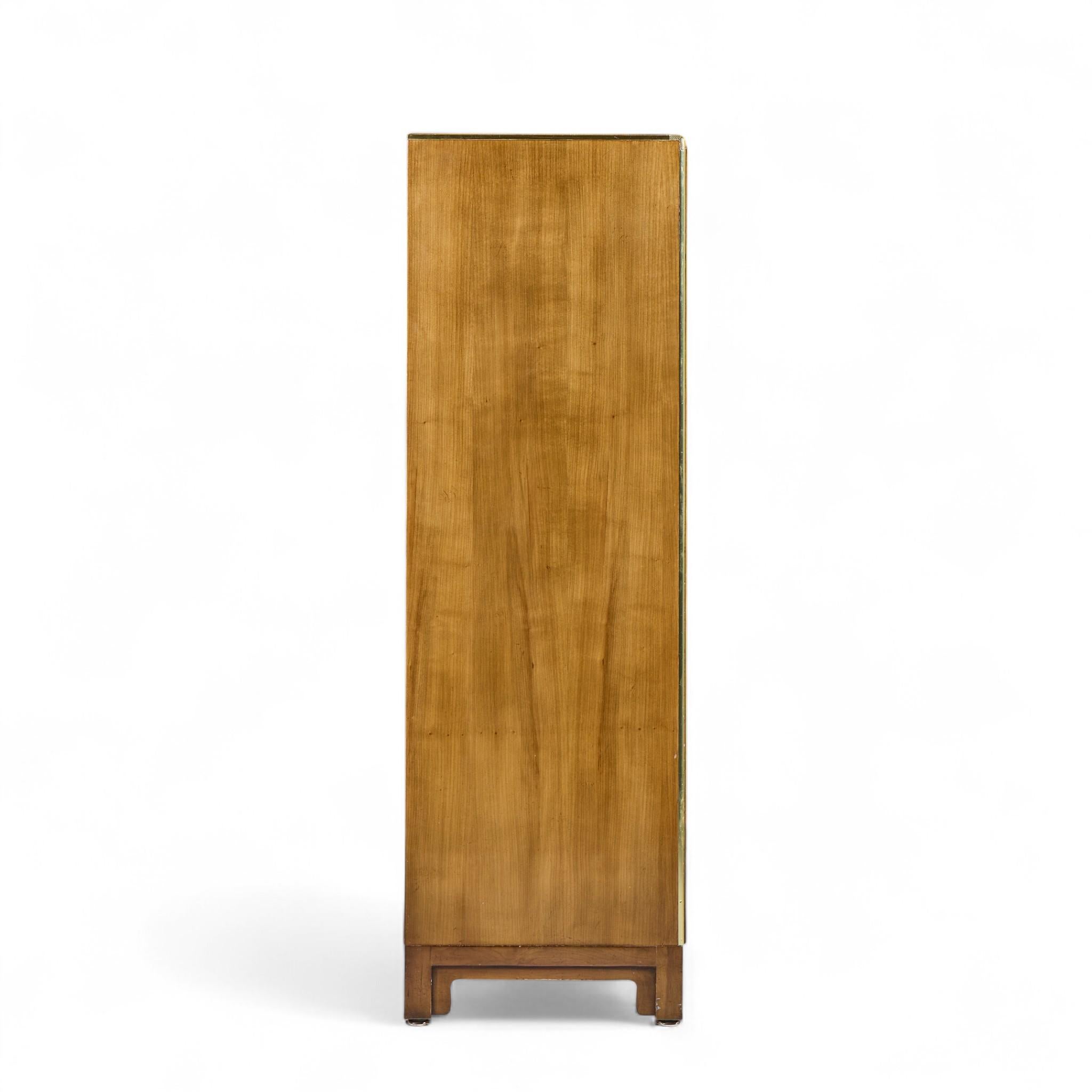 Michael Taylor für Baker Furniture Far East Collection Mid Century Armoire im Zustand „Gut“ im Angebot in Franklin Park, IL