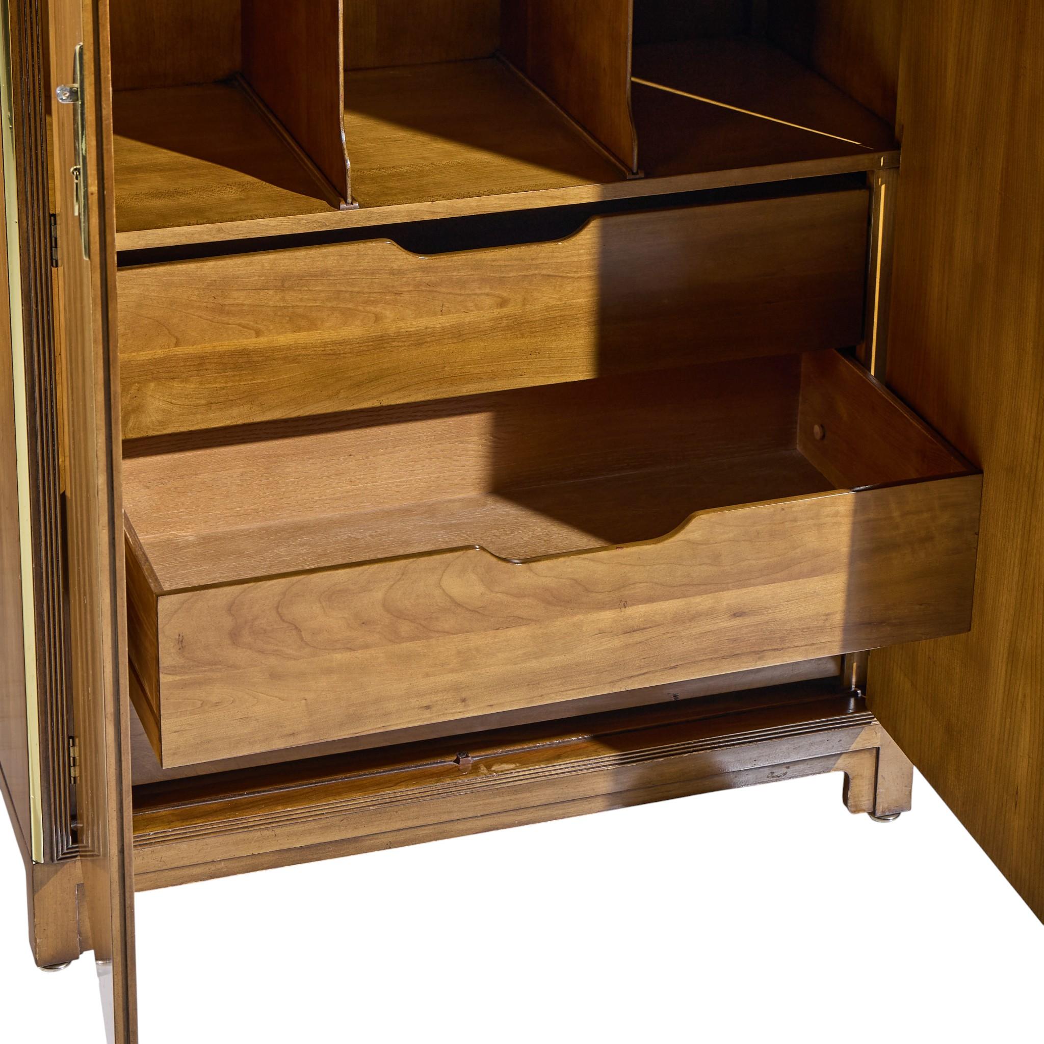 Michael Taylor für Baker Furniture Far East Collection Mid Century Armoire im Angebot 1