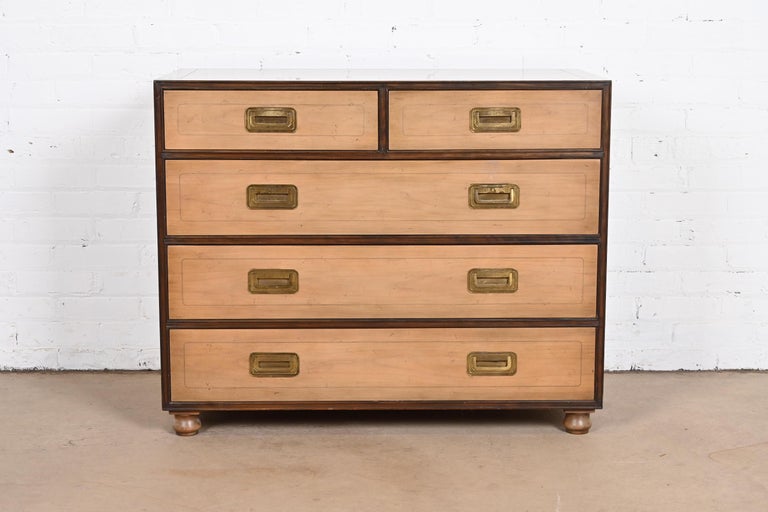 Michael Taylor for Baker Furniture Hollywood Regency Campaign Walnut