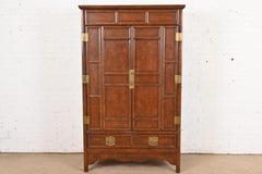 Michael Taylor for Baker Furniture Hollywood Regency Chinoiserie Media Cabinet