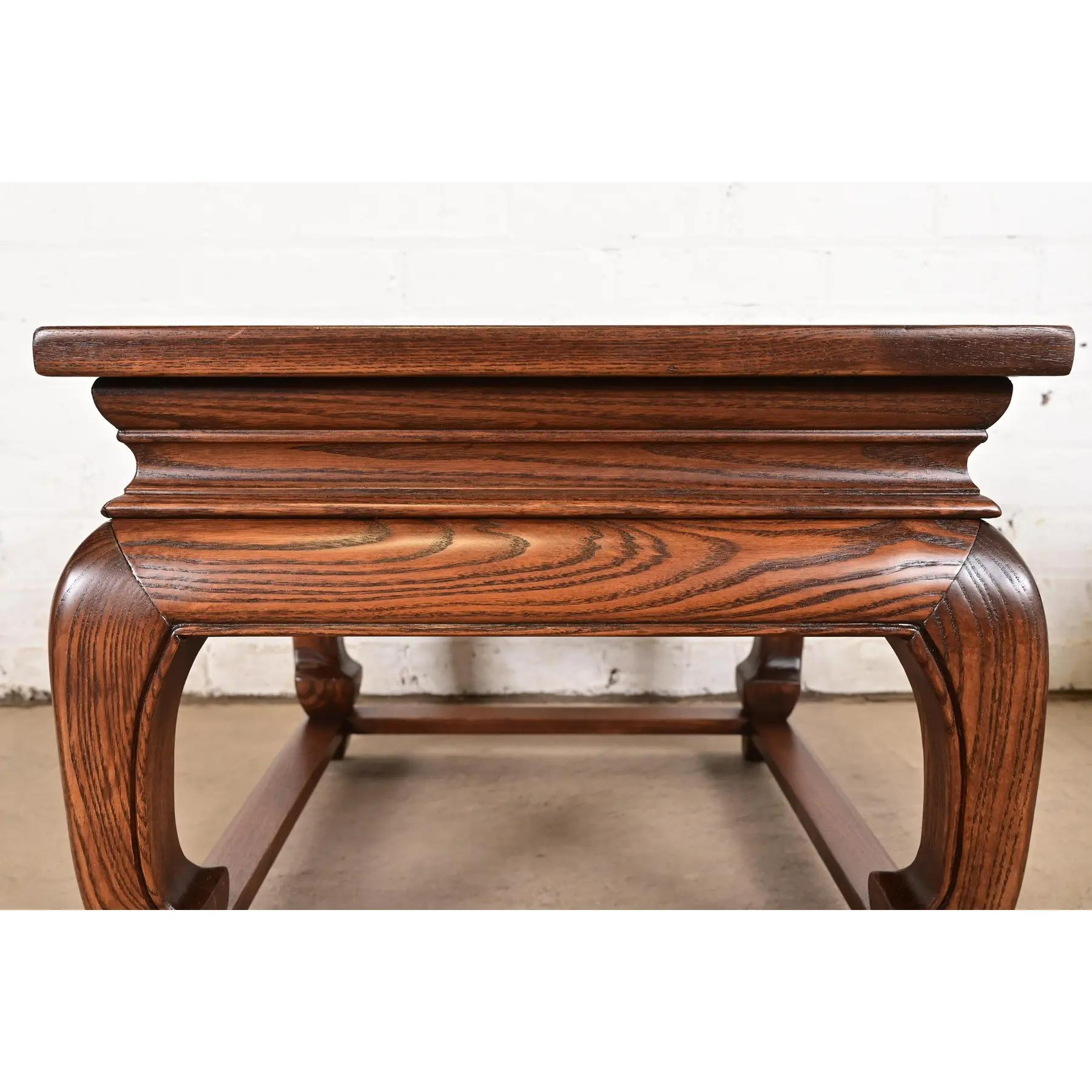 Orme Michael Taylor for Baker Furniture Tables d'appoint Chinoiserie Hollywood Regency en vente