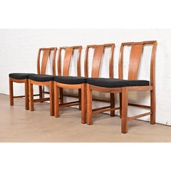 Michael Taylor per Baker Furniture Sedie da pranzo moderne del medio secolo, set di quattro sedie