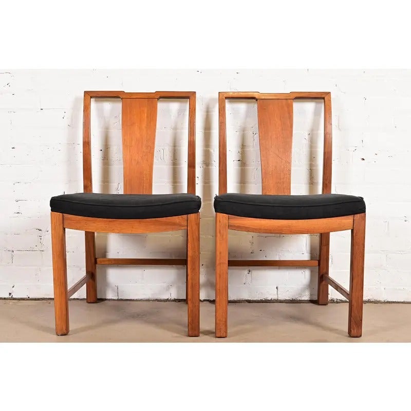 Michael Taylor per Baker Furniture - Sedie da pranzo moderne o di metà secolo, coppia