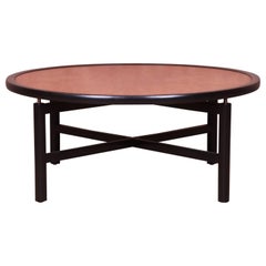 Michael Taylor for Baker Furniture New World Collection Cocktail Table, Restored