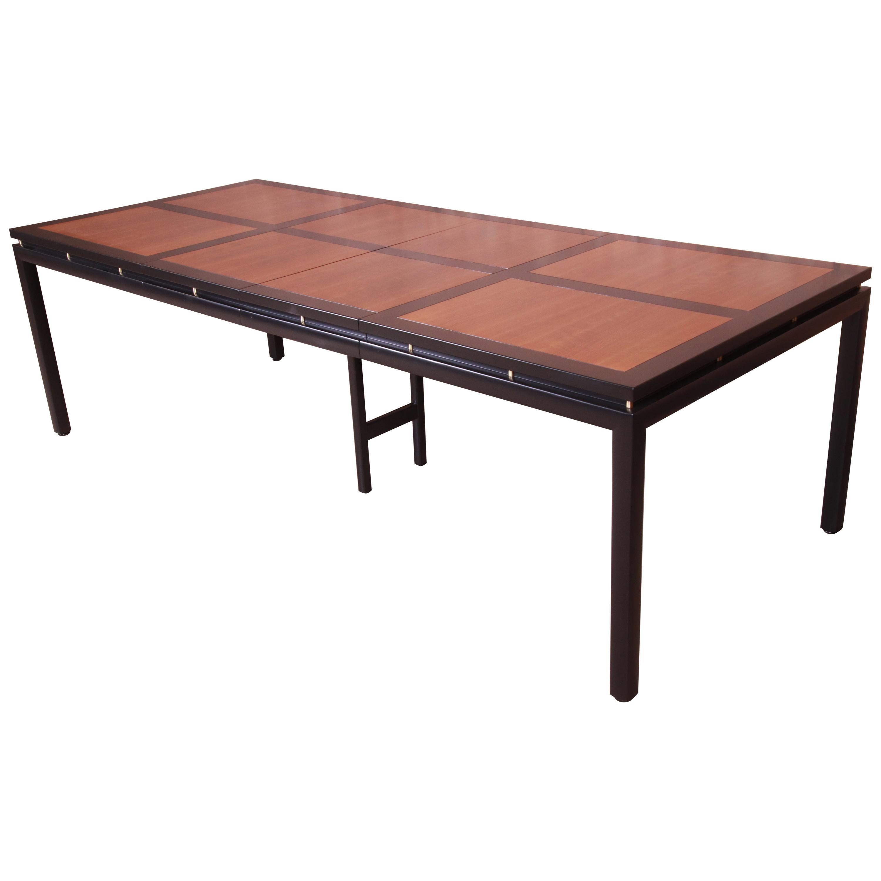 Michael Taylor for Baker Furniture New World Collection Dining Table, Restored