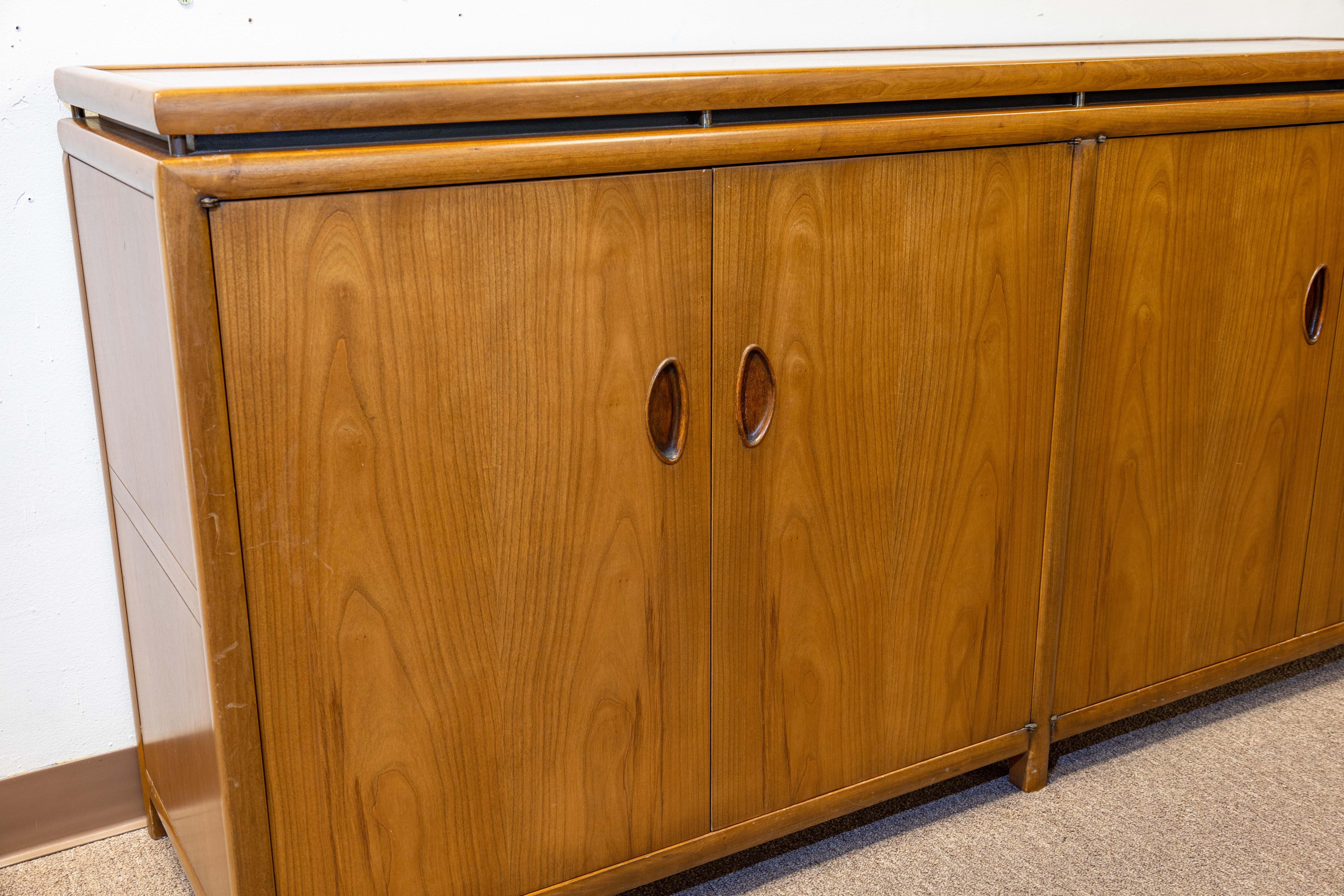 20th Century Michael Taylor for Baker Furniture New World Collection Mid Century Credenza