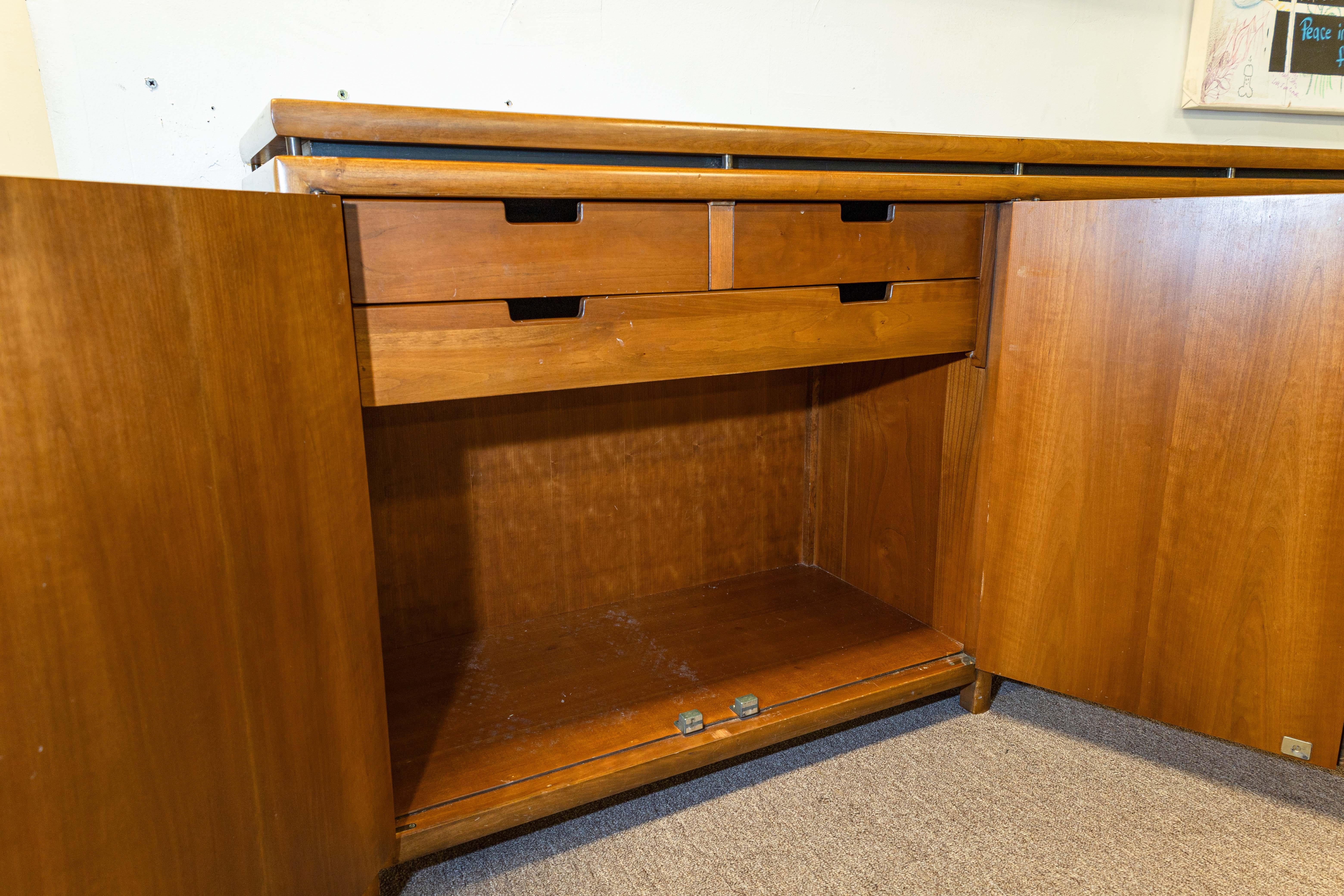 Michael Taylor for Baker Furniture New World Collection Mid Century Credenza 1