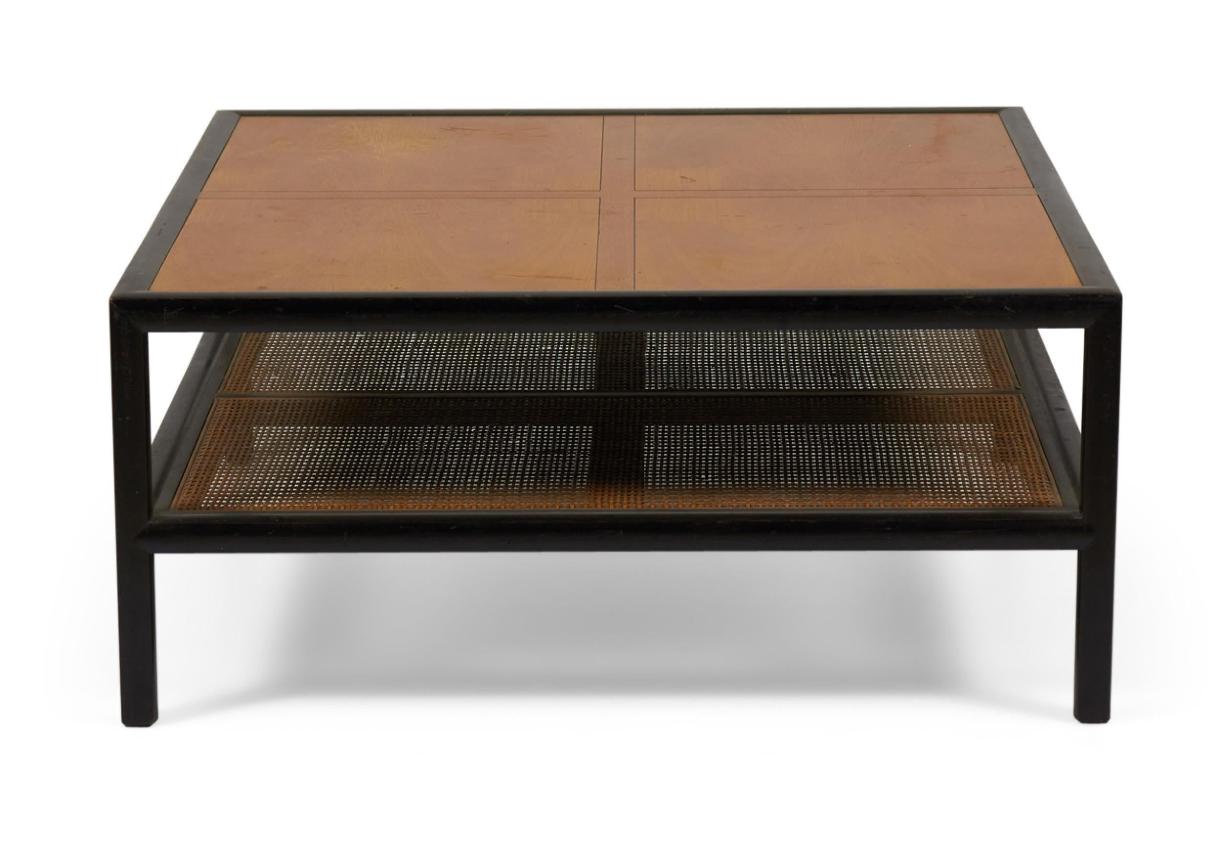 Michael Taylor for Baker Furniture New World Square Cocktail / Coffee Table For Sale 1